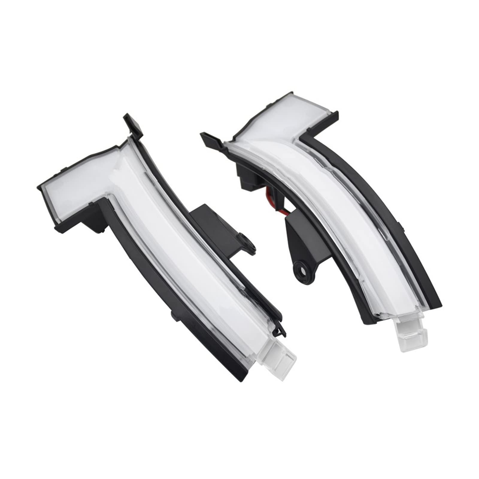 Luces Señal Giro Indicador Intermitente Espejo Lateral Dinámico Secuencial Coche Compatible con Skoda para Kodiaq 2016-2021 para Karoq 2017-2021 OE: 565.949.101 Luz Señal Giro Coche(Crystal)