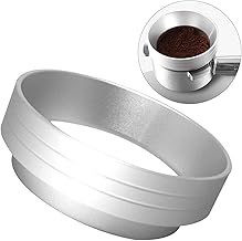 54mm Espresso Dosing Funnel Dosing Rings Aluminum Coffee Powder Dosing Rings Funnel with Magnetic Replacement Coffee Maker Accessory Stainless Steel 54mm Portafilter for Coffee Lover