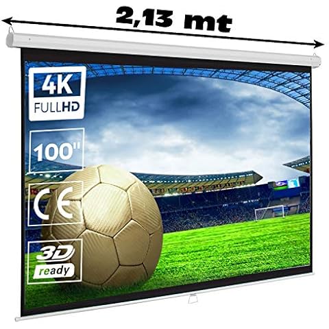 Pantalla de proyección Luxscreen Manual 100" Cover
