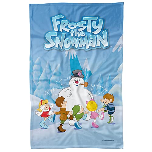 LOGOVISION Frosty The Snowman Blanket, 36
