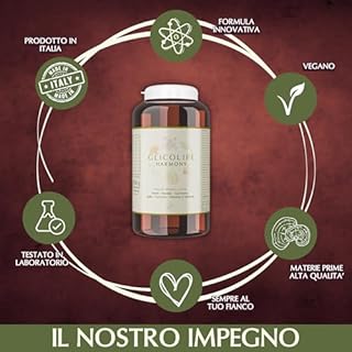 Principio Glicolife Harmony Integratore Glicemia Colesterolo 120 Cps Con Fungo Reishi Ganoderma Lucidum, Banaba, Gymnema Sylvestre, Curcuma, Cromo Picolinato, Regola I Livelli Di Glucosio Nel Sangue