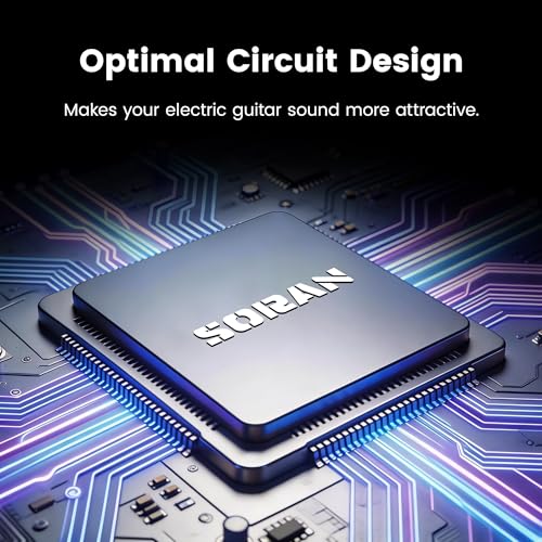 Image of SORAN JOD-01 Super Drive Overdrive Mini Pedal for Electric Guitar, Two Selectable Modes, Analog Overdrive Pedal, Classic Green Overdrive Circuit with Super Mode Boost, True Bypass for Pedal Board