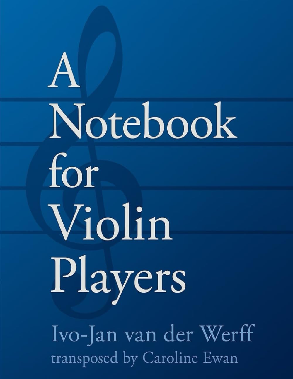 A Notebook for Violin Players