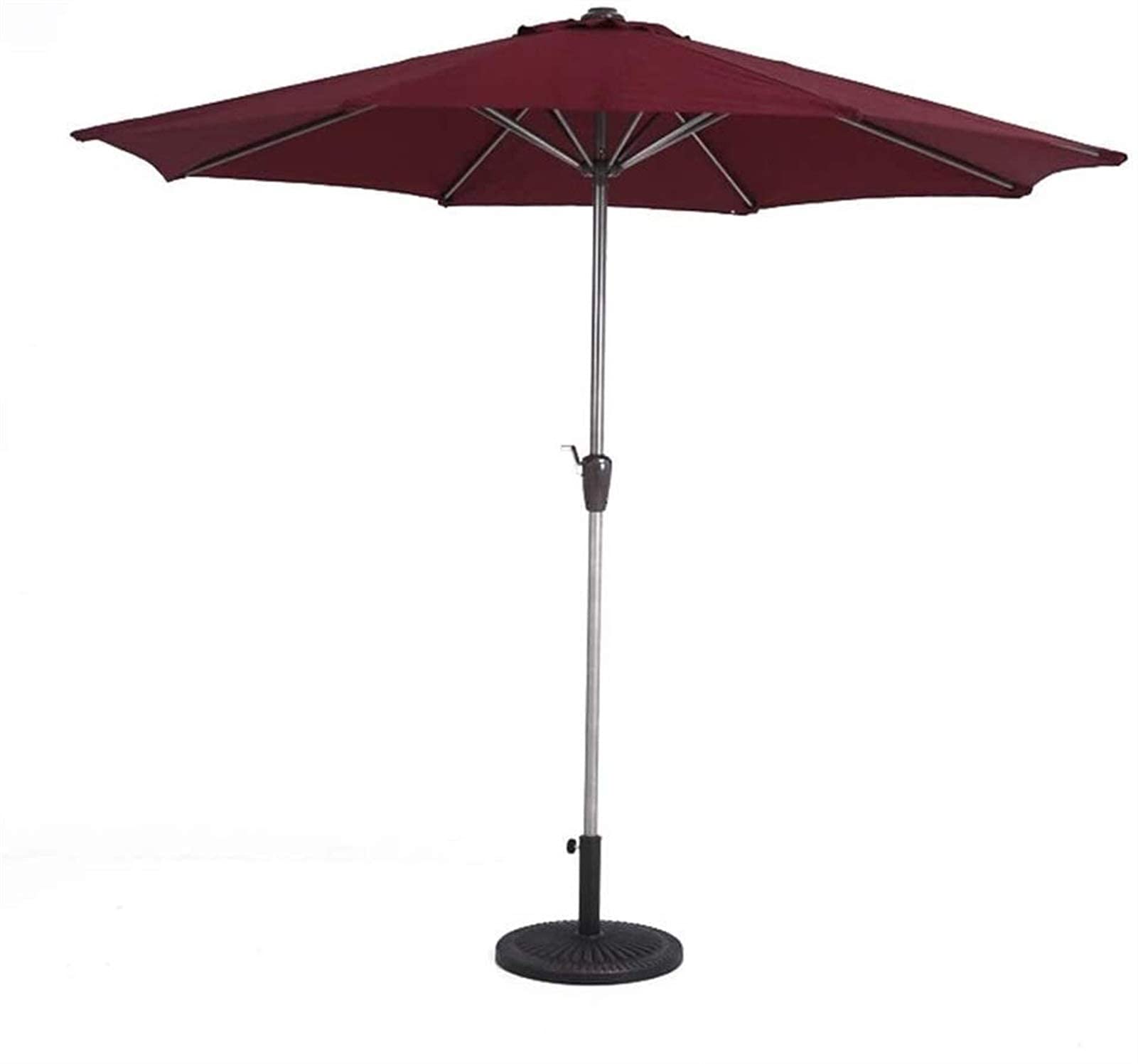 WDSOPK Parasols 9ft 270cm Garden Umbrella - Outdoor Sun Shade for Beach/Pool/Patio Umbrellas Round Sunscreen,with Parasol Base