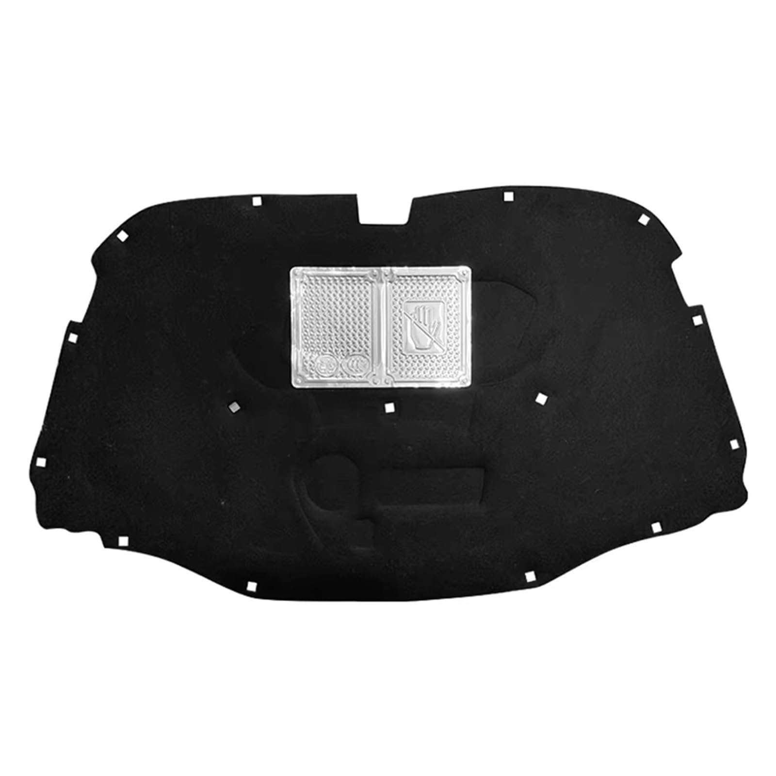 Bonnet Insulation Mat Compatible with VW for Touareg MK1 2003-2010 MK2 2011-2018 Car Heat Sound Insulation Cotton Front Hood Engine Mat Pad Cover Noise Deadener