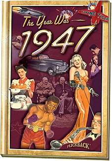 Hardcover The Year Was 1947 Mini Book: Perfect Birthday or Wedding Anniversary Present Book