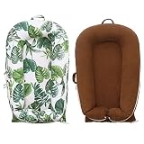 2-Piece Set (Corduroy Brown）*1+（Tropic Leaves)*1