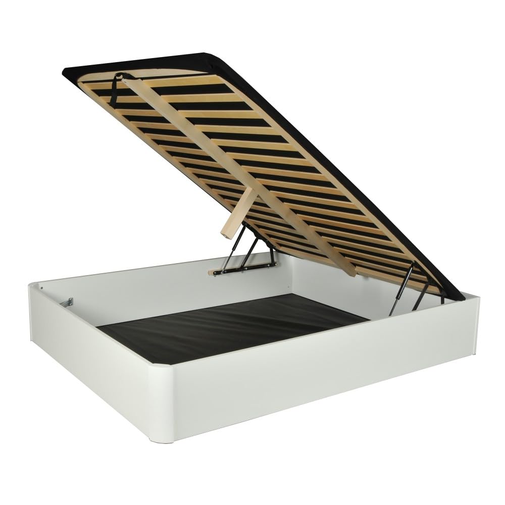 WEBER INDUSTRIES Letto baule Spiro 140 x 190 cm + 1 letto/bianco