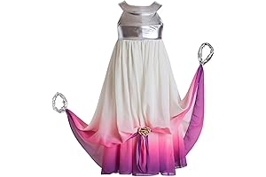 Princess Leia Belt and Dress for Girls' Costume Adventure