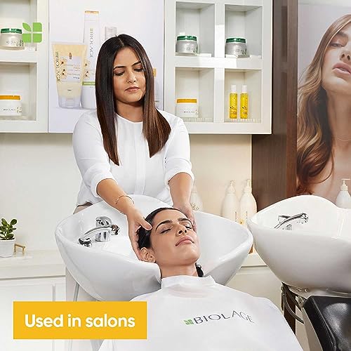 Biolage Smoothproof Conditioner For Frizzy Hair | Provides Humidity Control & Anti-Frizz Smoothness | With Camellia Flower | Natural & Vegan (98gms) - Image 5