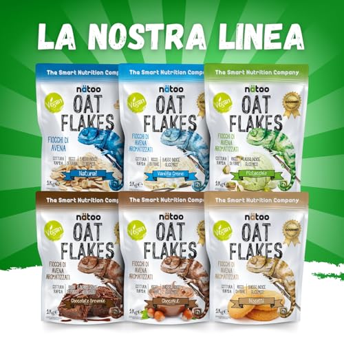 NÄTOO - Fiocchi di avena aromatizzata a basso