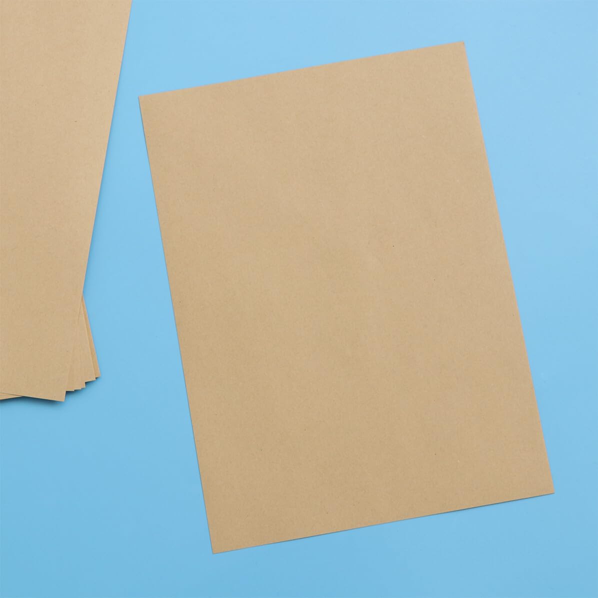 Homoyoyo 100feuilles Papier Kraft Papier à Lettres Rétro à Lettres Vintage Poids