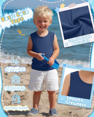 Image of 3 Pack Toddler Boys Tank Tops