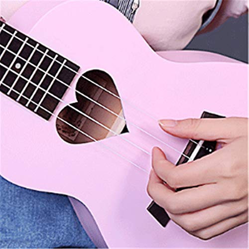 Ukulélé Couleur Rose Portable Débutants Instrument de Musique hawaïenne Guitare 23 Guitare Ukulele for Les Enfants ou… - Les Beatles, Paul McCartney, John Lennon, RIngo Starr, George Harrison Ukulélé Couleur Rose Portable Débutants Instrument de Musique hawaïenne Guitare 23 Guitare Ukulele for Les Enfants ou… – Image 6