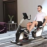 Sportstech ES600 Bicicleta Est  tica Reclinada Profesional -Marca de Calidad Alemana -Eventos en Directo y App multijugador  Suministro el  ctrico aut  nomo   HRC  Opcional con Correa de Pulso