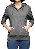 Photo Gallery luna et margarita hoody donne classico felpa con cappuccio in pile grigio taglia 40 Photo Gallery luna et margarita hoody donne classico felpa con cappuccio in pile grigio taglia 40