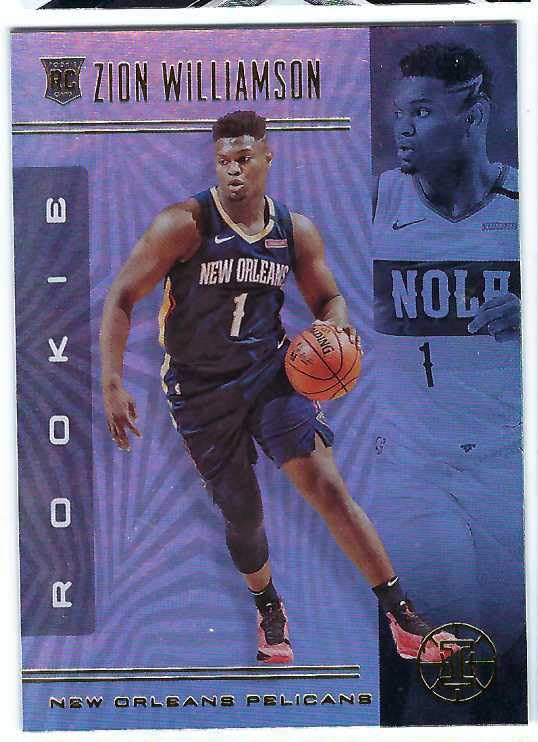 ZION WILLIAMSON 2019-20 Panini Illusions #151 Rookie Card RC New Orleans Pelicans Basketball : Sports & Outdoors