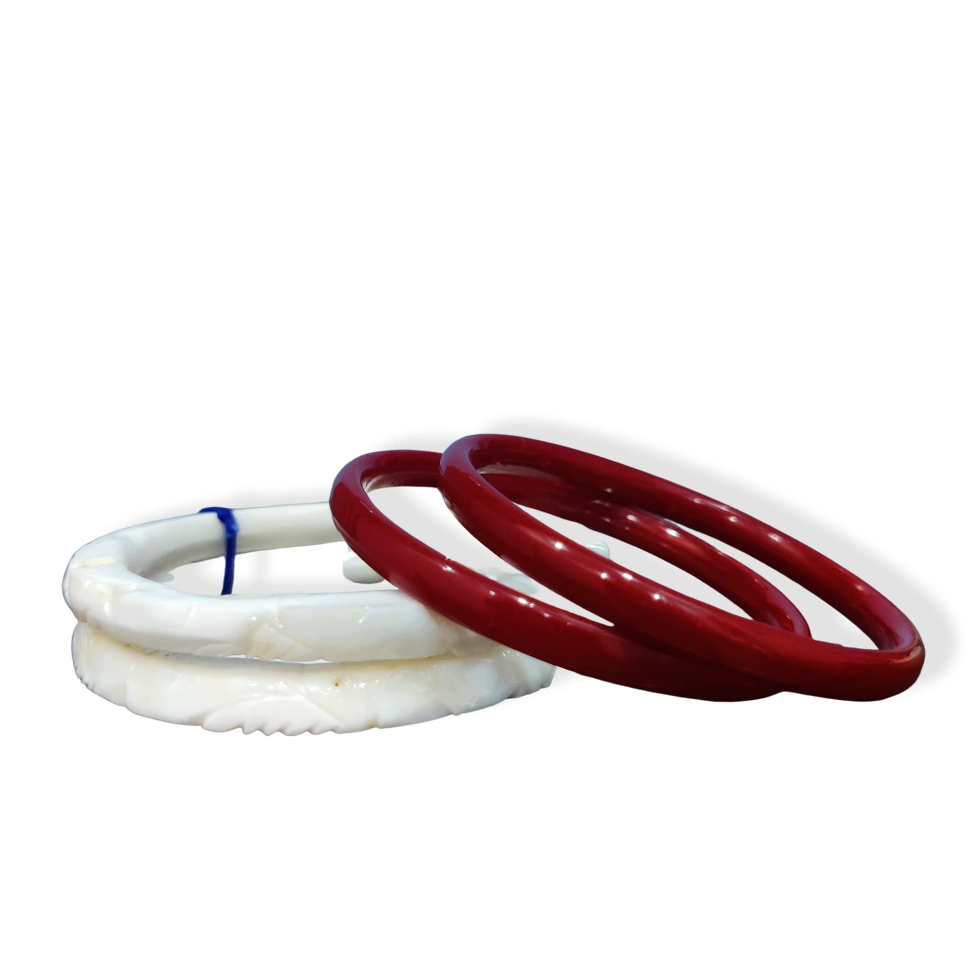 Loyal Kart ™ 1 Pair Of Light Weight Saru Shakha with FREE 2pc Red Plastic Pola Reasonable NOrmal Shakha Pola for Women (2.14) (B0BYZRTN25) Amazon Price History, Amazon Price Tracker