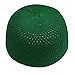 TheKufi® Green Open-Weave Nylon Stretchy Soft and Comfortable Kufi Hat Skull Cap Beanie (XL -23.5