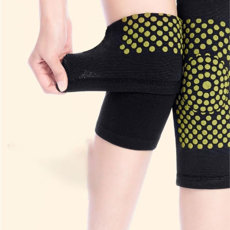 Wormwood Knee Pads Warm Cotton Elderly Men Self-heating Leggings