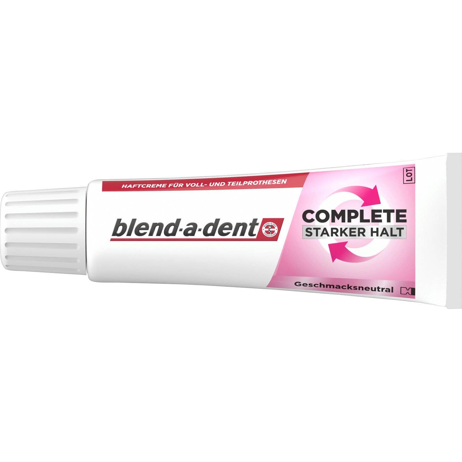 10x Blend a dent Complete Haftcreme Neutral für Voll- und Teilprothesen, 47g