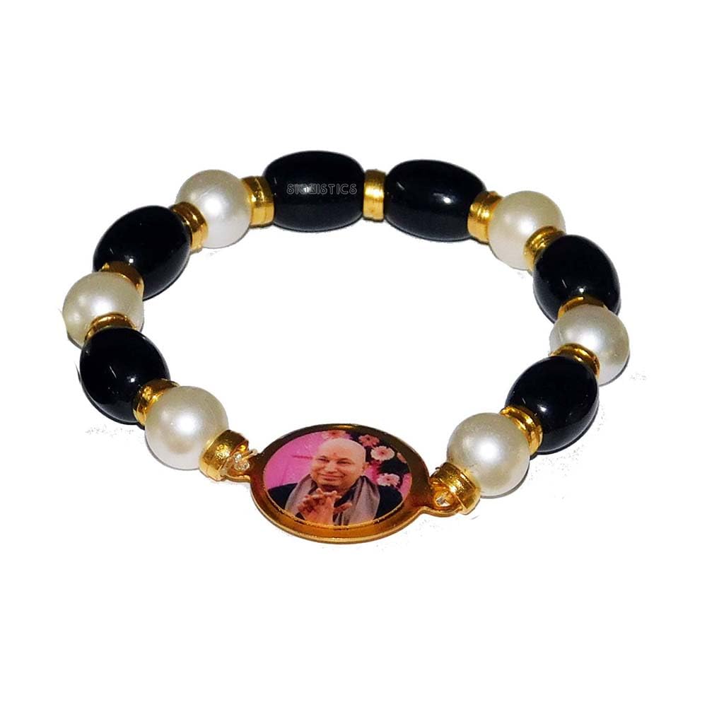 SIGNISTICS Jai Guru Ji Bracelets with Guruji Swaroops (Pack of Five) (Guruji Bracelet Design 2) (Black White) (B0D4Z7K5NC) Amazon Price History, Amazon Price Tracker