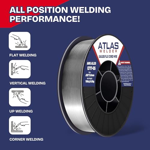 ATLASWELDER E71T-GS .035 Flux Core