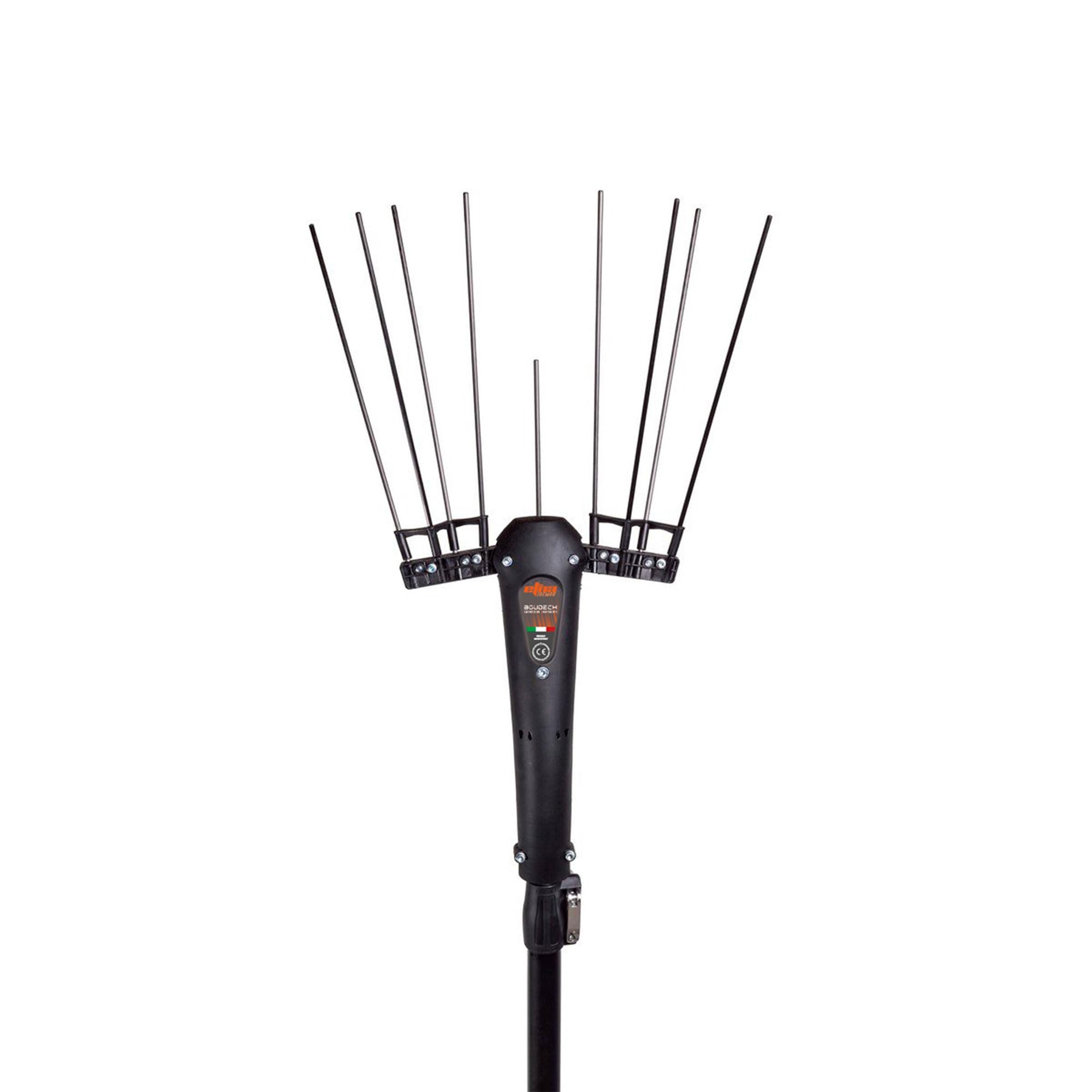 BOUDECH Etna Tremor 330 – Vareador eléctrico a batería 12 V agitador para aceitunas 370 W 1110 BPM con barra telescópica 330 cm
