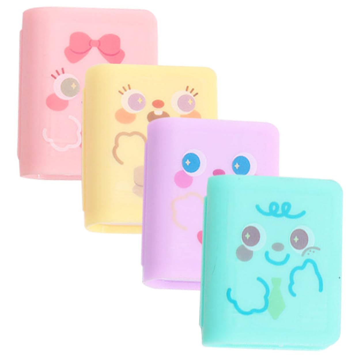 TEHAUX 5 Set Temperamatite Portatili Temperamatite Manuali Singoli Per Artisti Studenti Cancelleria 4 Pezzi * 5