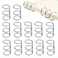 おまとめリング Amazon | Parliky 20個 スナップ文具結合リングスナップリング