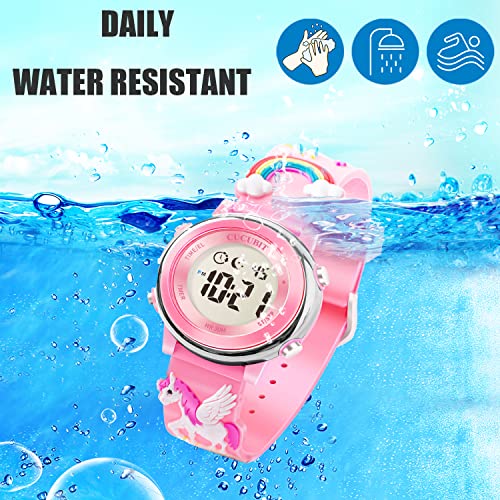 Cucubit CU005 Daily Water Resistant Potty Training Watch Reminder- Long Battery Life Toilet Training Timer Watch Tool thumb #2