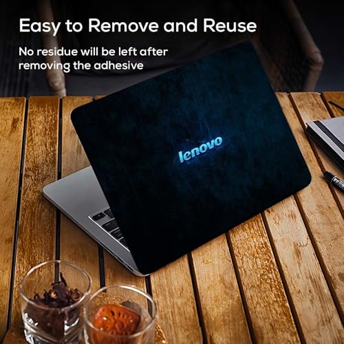 Image of Pattern L9 Top+Wrist Pad Vinyl Laptop Skin /Sticker /Cover for 14 Inches Laptops Laminated-Removable-HD Quality Compatible for Lenovo (13.8x9.6 Inches)
