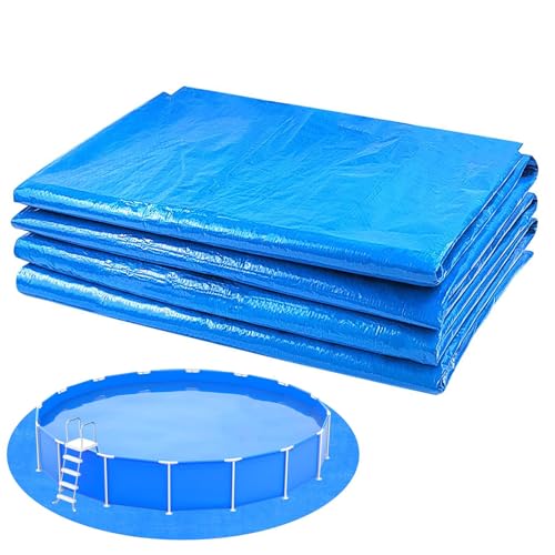 Protector de piscina con protección contra pinchazos, para patio, acera y área de piscina, prolonga la vida útil