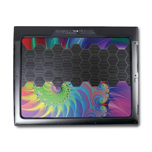 Image of MightySkins Skin Compatible with Alienware M18 R1 (2023) Full Wrap Kit - Color Fractal | Protective, Durable, and Unique Vinyl Decal wrap Cover | Easy to Apply & Change Styles | Made in The USA
