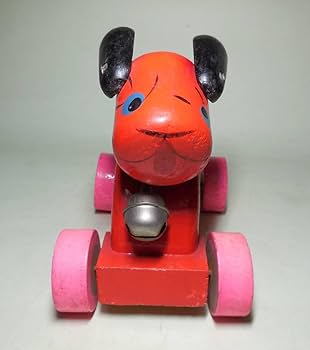 木製 手押し そり 昭和レトロ オレンジ1 曲げ木 犬ぞり 犬そり