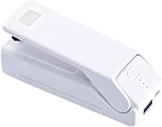 Máquina Selladora Para Bolsas De Snacks, Práctico Envasador de Alimentos Portátil, Selladora Térmica Portátil Recargable USB Para Almacenar Comida Casera, Sobras, Preparación De Comidas, Viajes Y Picn