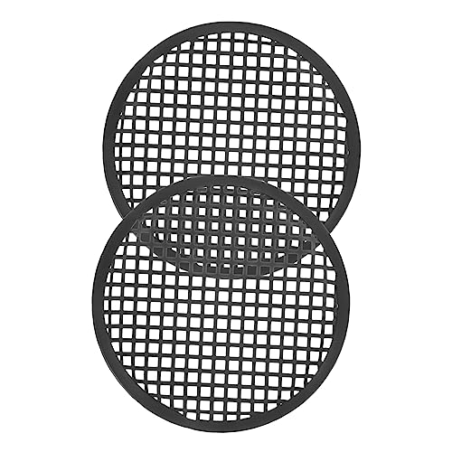 NULYLU 2pcs Car Speaker Mesh Cover -collision Protective Grill for Automotive Audio Home Stereo and Office Use Easy to Install Speaker Guard