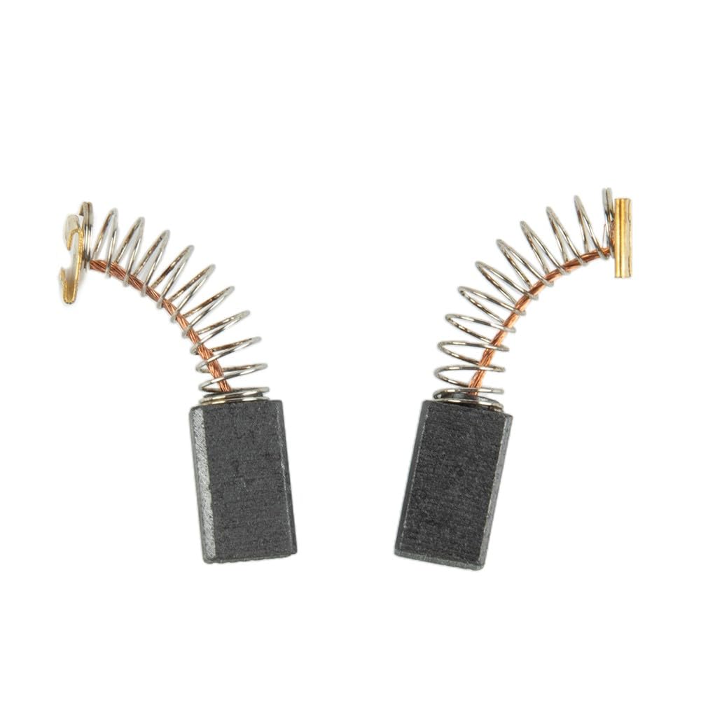 Carbon Brushes for Hitachi DH24PX DH24PC3 DH24PB DH24PF DH26PX 999041 Hammer Drill Replacement, 2 Pack with Metal Base Plate Diameter 5mm