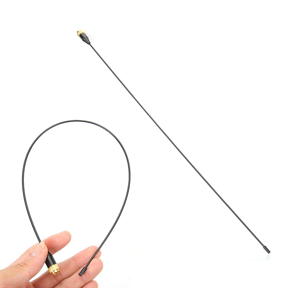Fasient Antena SMA24 Dwupasmowa Antena, 2,15/3,4 DBi Dwupasmowa Antena Ręczna o Wysokim Wzmocnieniu do VX - 170/VX - 177/FT - 270R/FT - 277R/VX - 6R/VX - 7R