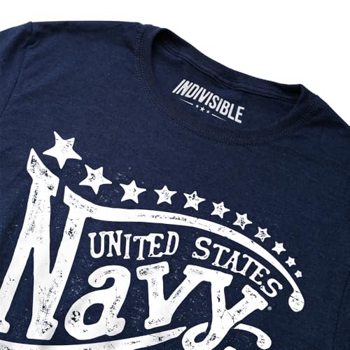 Indivisible Official U.S. Navy Stars Men's Classic Ring-Spun T-Shirt3