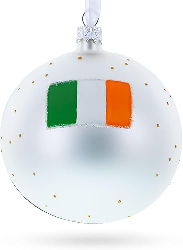 Miniatura 2 de Catedral de Galway, Irlanda, bola de cristal, adorno navideño de 4 pulgadas