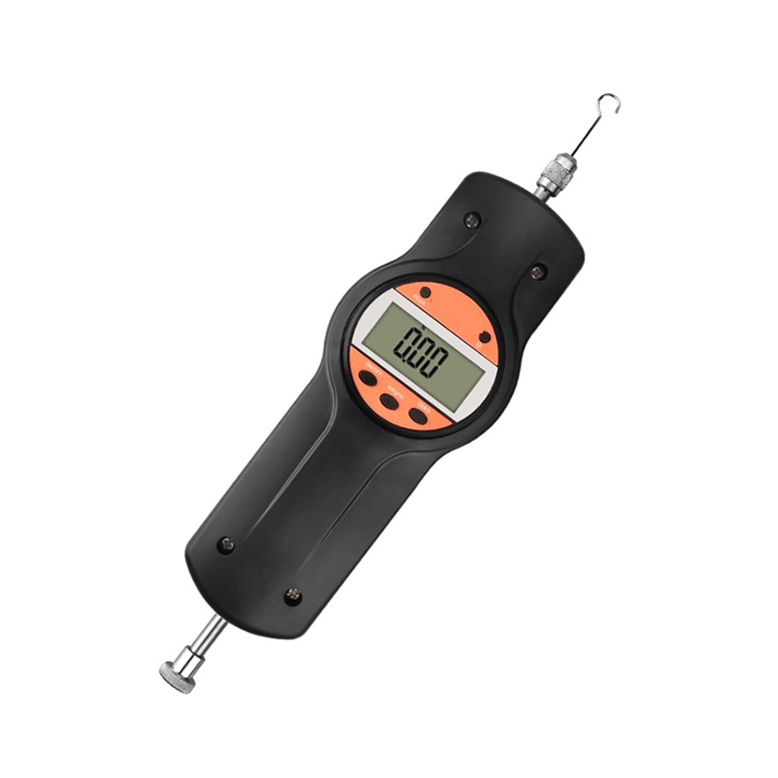Dinamómetro, medidor de Fuerza Digital con Pantalla LCD de Alta precisión para Pruebas de Empuje-tracción y medición de la Fuerza del gatillo.