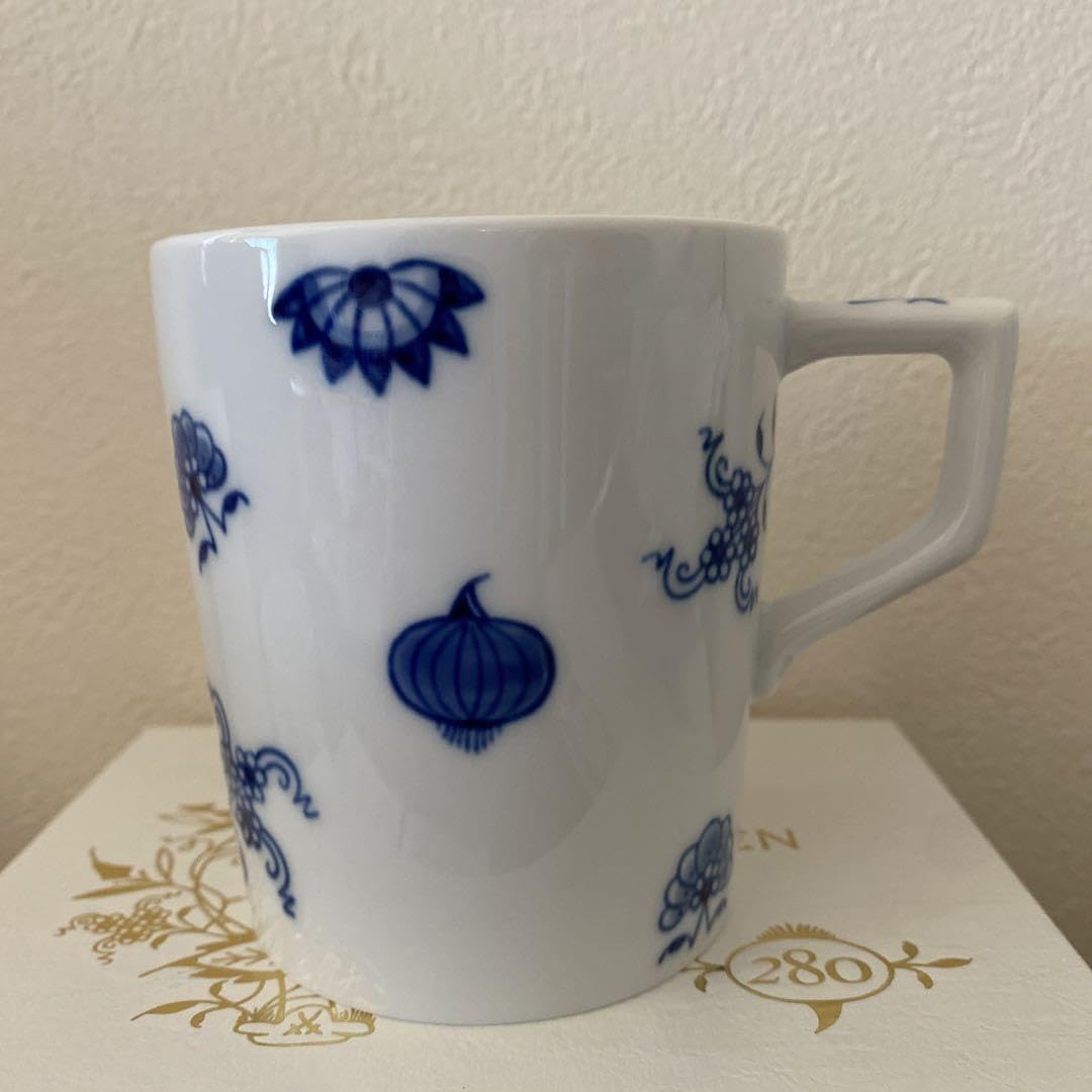 Amazon.co.jp: MEISSEN マイセン ブルーオニオン 280周年 マグ ペア 