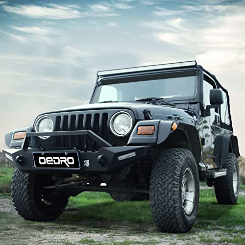 Image of OEDRO 54 Inch LED Light Bar 818W with Wiring Harness Tri-Rows