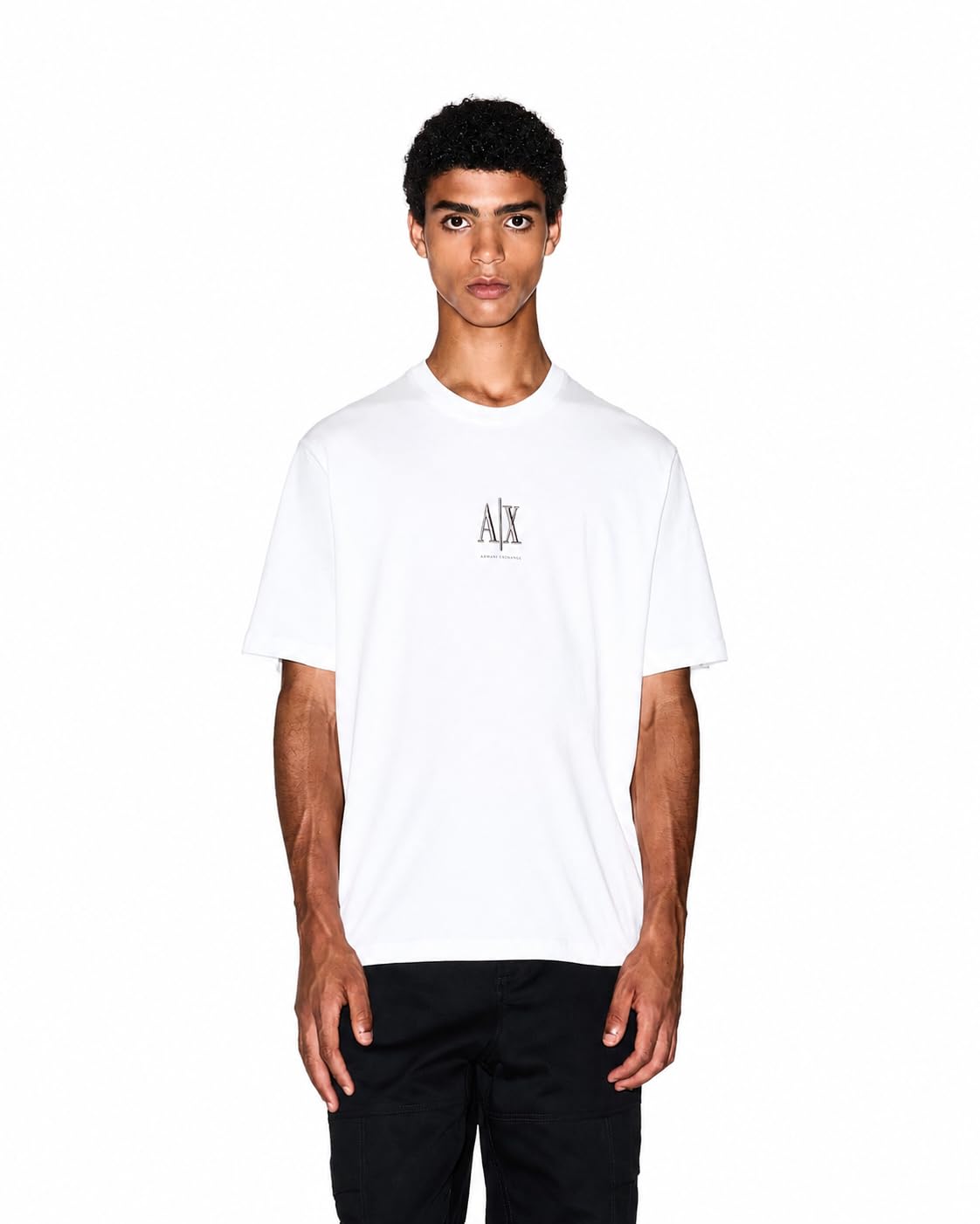 Armani Exchange Men's Icon Project, Embroidered Logo T-Shirt (Pack of 1)