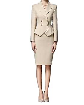 Amazon.com: NCDIMS, Women's Business Suit 2 Piece Double