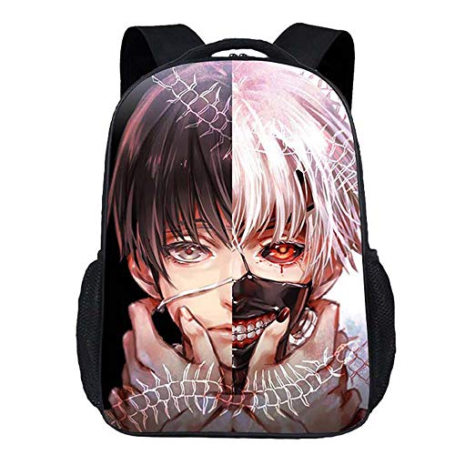 Tokyo Ghoul Mochila Casual Escolar Bolsa de Viaje de impresión 3D Bolsas de Moda Vogue