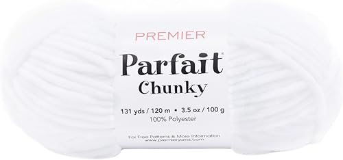 PREMIER YARNS Parfait de hilo blanco grueso