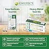 Heavy Metal Test General Kit for Humans 1 Pack - 8 Range Heavy Metal Urine Test Kits, Metal Testing Kit, Heavy Metal Testing Kit, Urine Metal Tester Heavy Metal Detection, Heavy Metals Test Kit