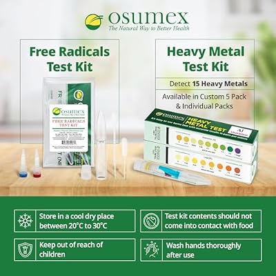 Heavy Metal Test Kit Thallium Kit 1 Pack - Home Water Testing Kit, Drinking Water Test Kit for Home, Heavy Metal Test Kit for Humans, Metal Testing Kit for Urine, Food, Water & Other Materials